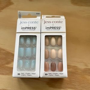 KISS imPRESS press-on manicure X JESS CONTE LIMITED EDITION